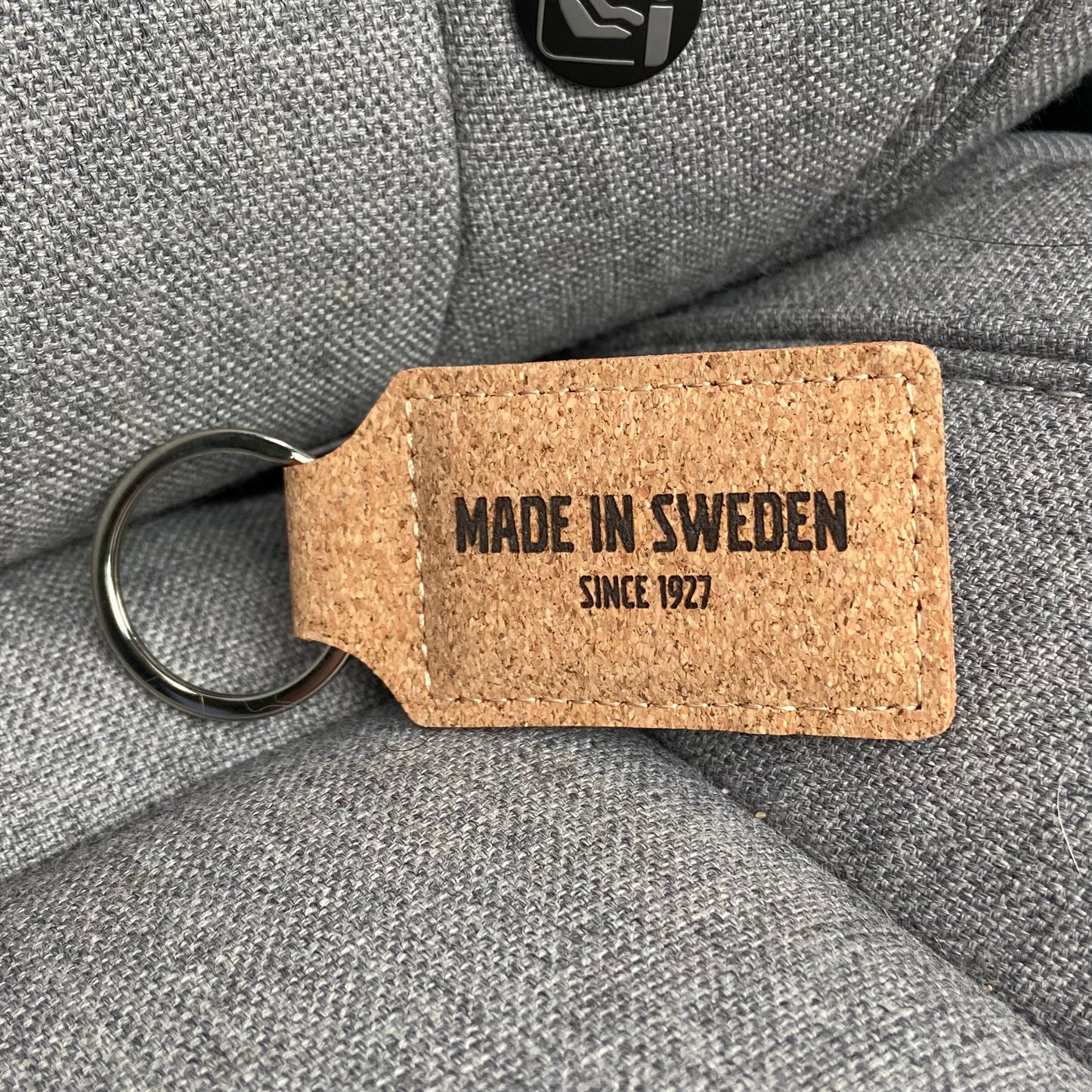 Keyring Made in Sweden (cork)